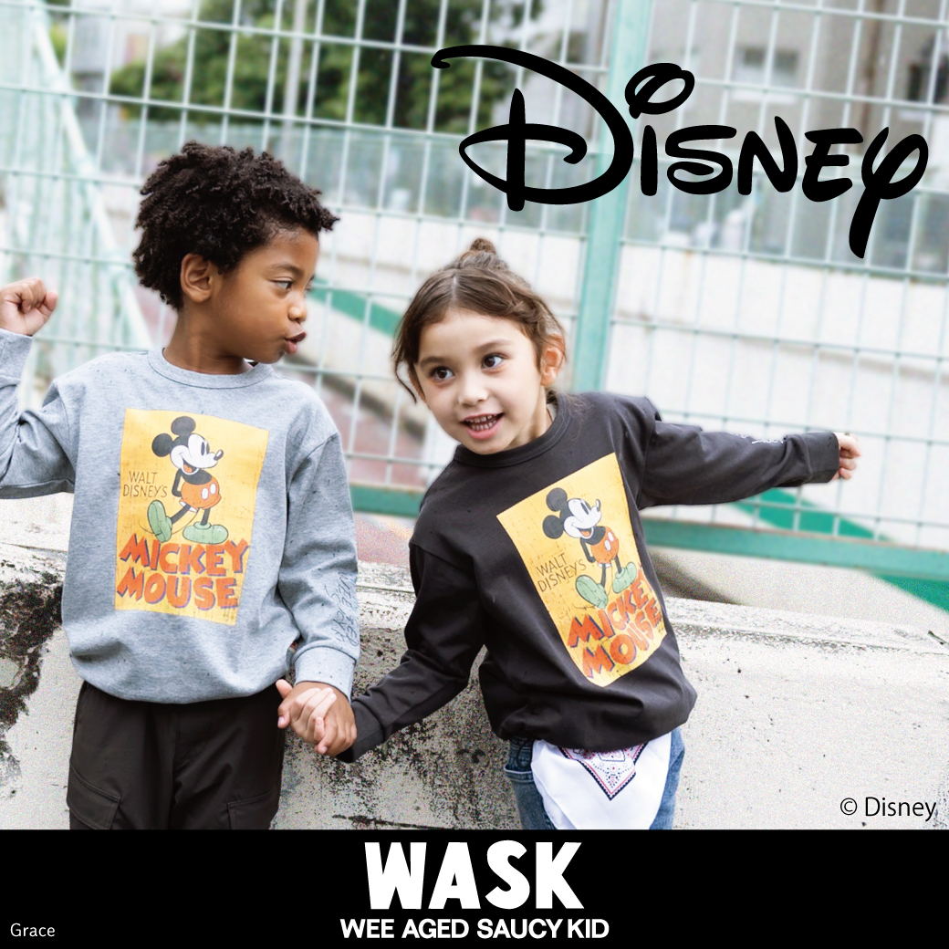 WASK(ワスク)より、「ミッキーマウス」コレクションが新登場‼ | BEBE
